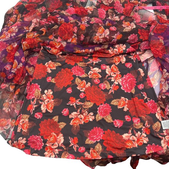 Johnny Was Moxi Tiered Midi Dress Size Extra Small - Picture 7 of 13